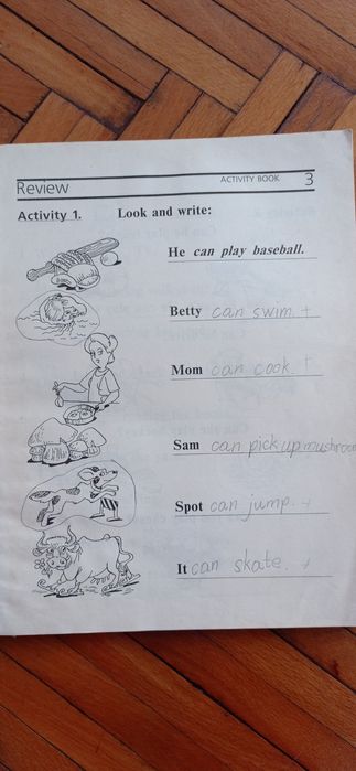 Книга ,зошит . Англійська мова.3 клас