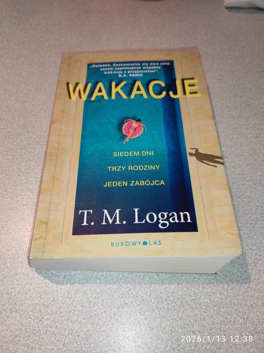 Książka T.M. Logan Wakacje