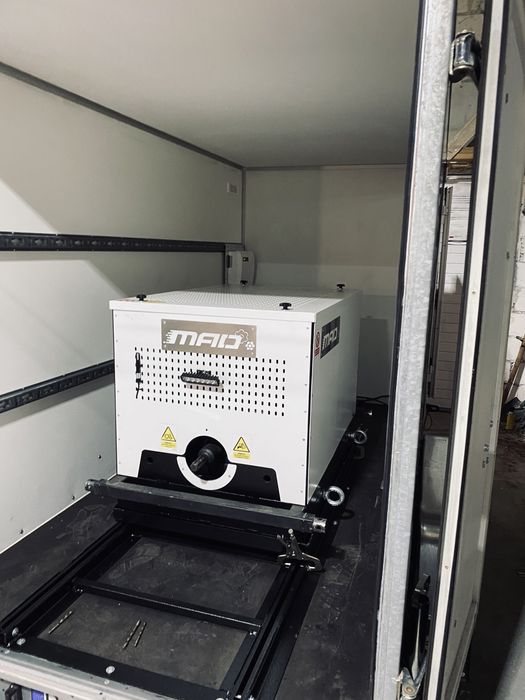 Gotowy biznes hamownia do ciągników na przyczepie MAD 1