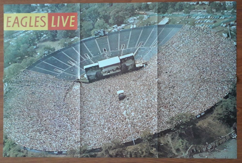 Eagles disco duplo de vinil "Eagles Live"