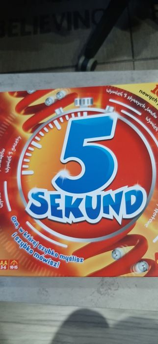 Gra planszowa,  5 sekund, nowa