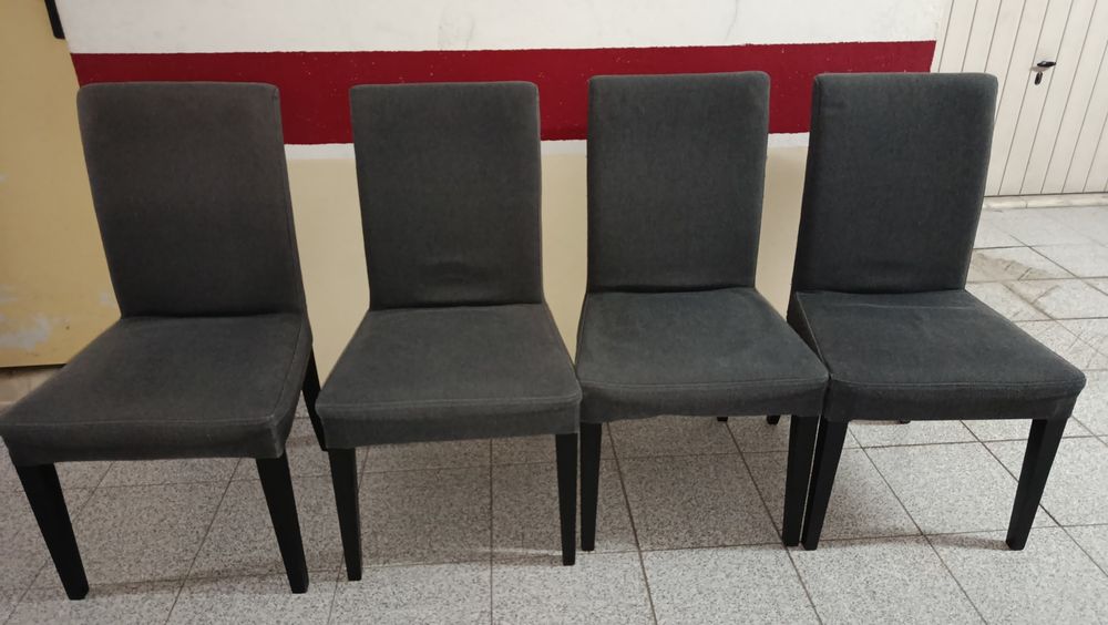Cadeiras IKEA Henriksdal com Capa