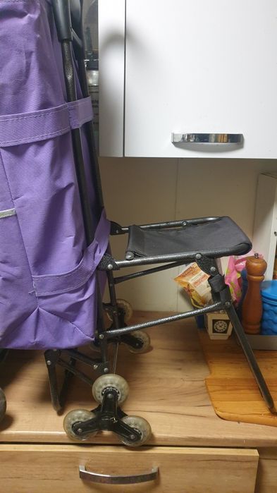 Сумки на колесах с выдвижной ручкой хозяйственные