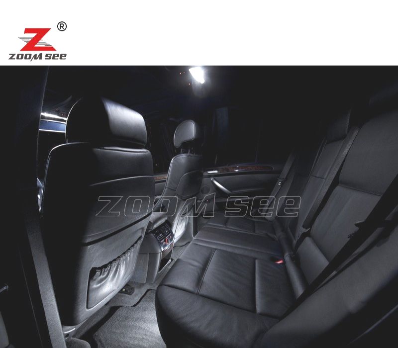 Kit completo de 22 lâmpadas LED interior BMW X5 E53 3.0i 4.4i 4.6is 4.8is 2000-2006