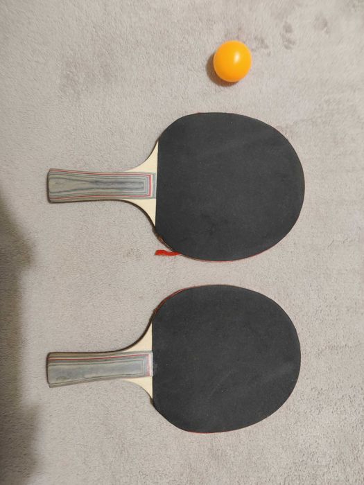 Ping Pong raquetes e bola