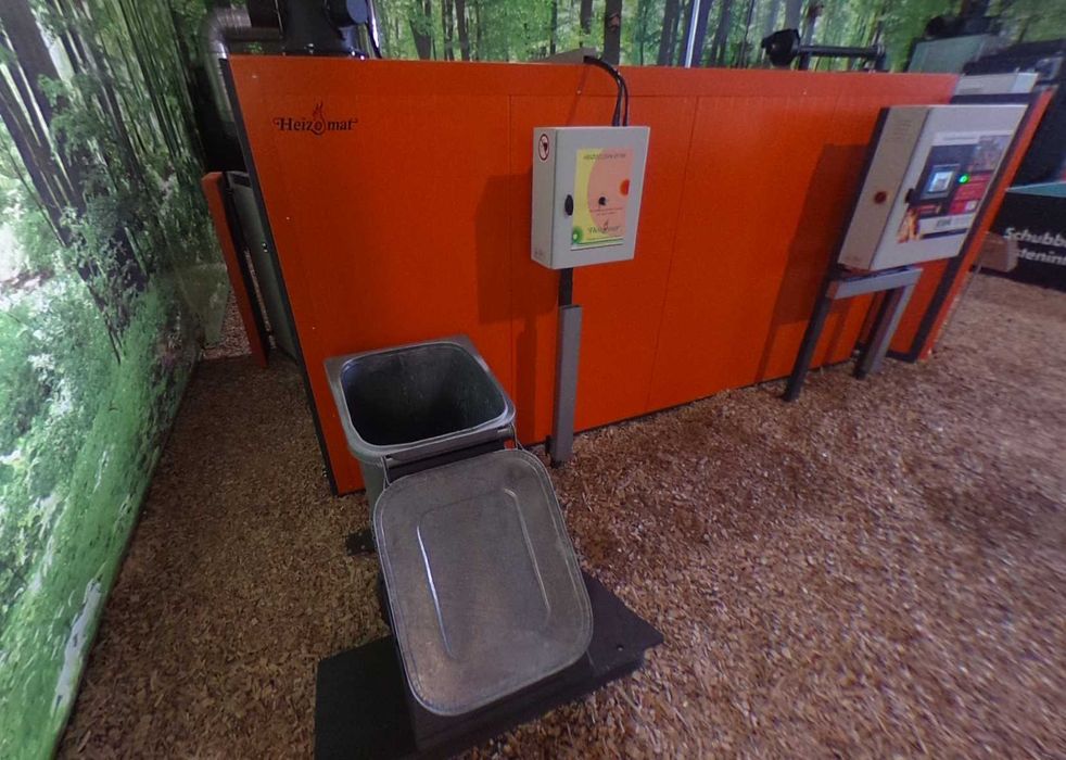 HEIZOMAT Piec na Trociny Zrębki Owies Pestka Wióra inne Biomasy 60 kw