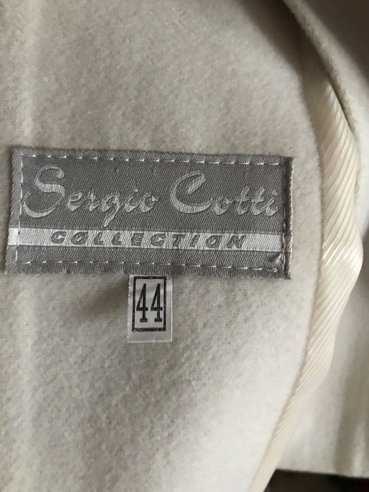Пальто sergio COtti 44 размер, в идеальном состоянии