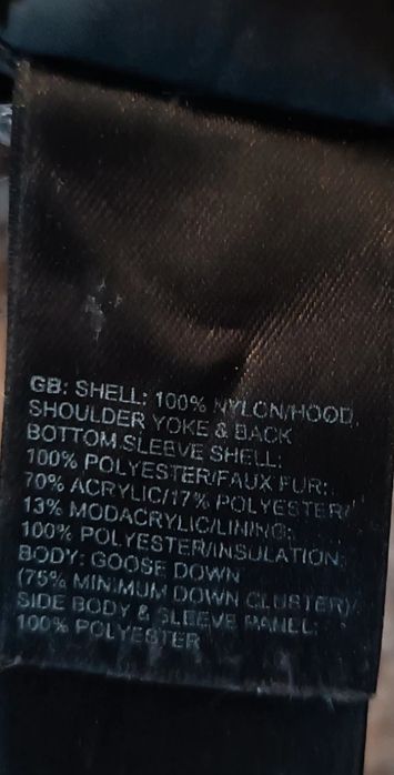 Kurtka Parka The North Face Puchowa Zimowa