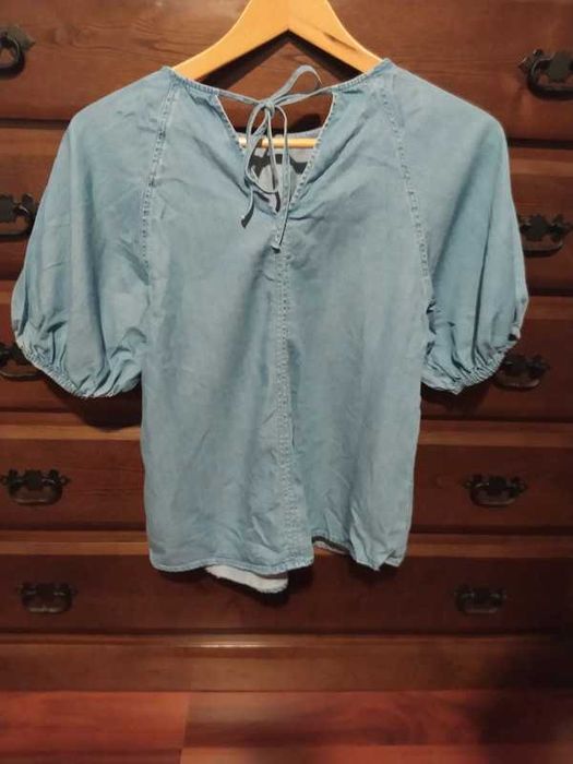 Blusa Azul Salsa