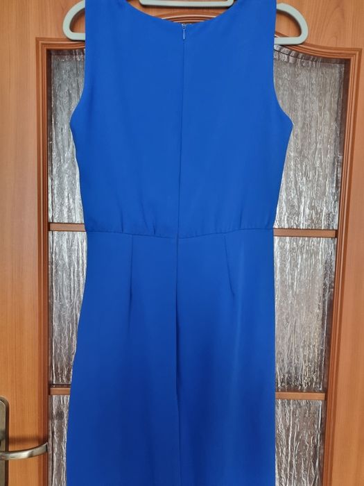 Sukienka chabrowa maxi
