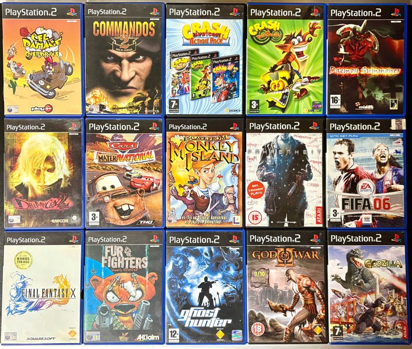 JOGOS PLAYSTATION 2/PS2 (SEM MANUAIS) | Portes Grátis | Ler Descrição↓