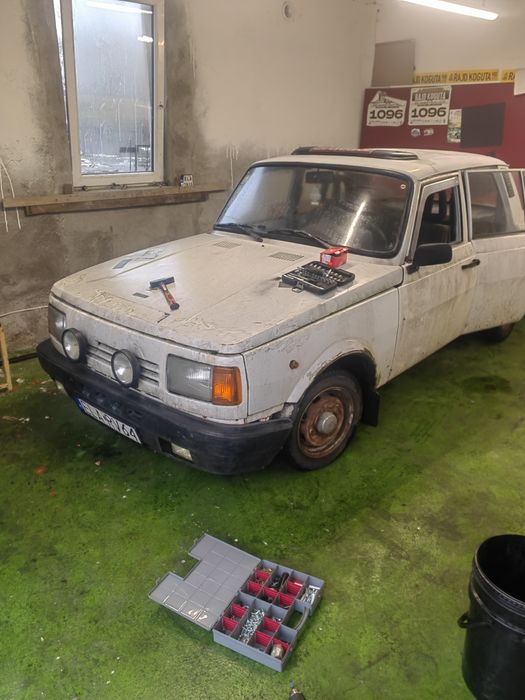 Wartburg 1.3 z przyczepką