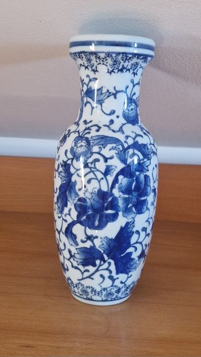 Lindo pequeno Vaso azul