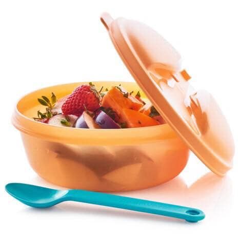 Lanchonete para Sobremesa com colher (novo) - Tupperware