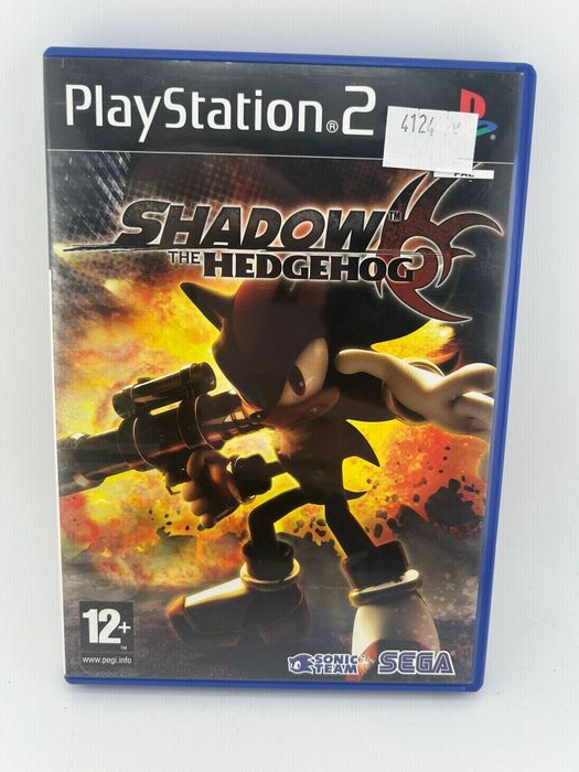 Shadow The Hedgehog 3xA Ps2 nr 4124