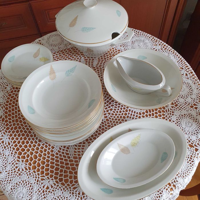 Serwis obiadowy Chodzież sygnowany PRL