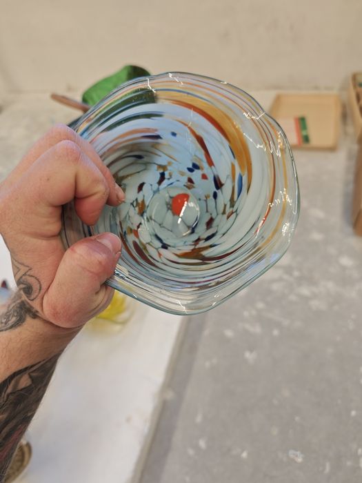 Miseczka kolorowa prl