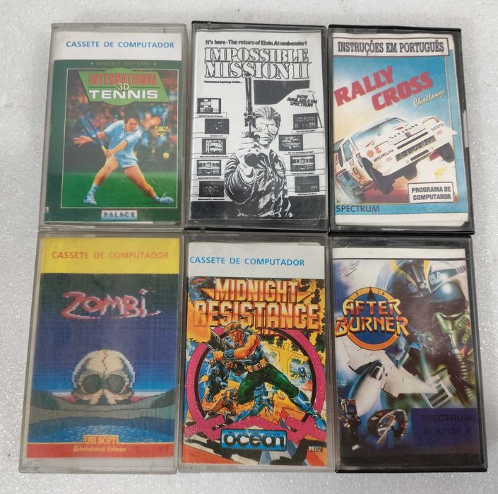 ZX Spectrum +2 128k + 6 jogos