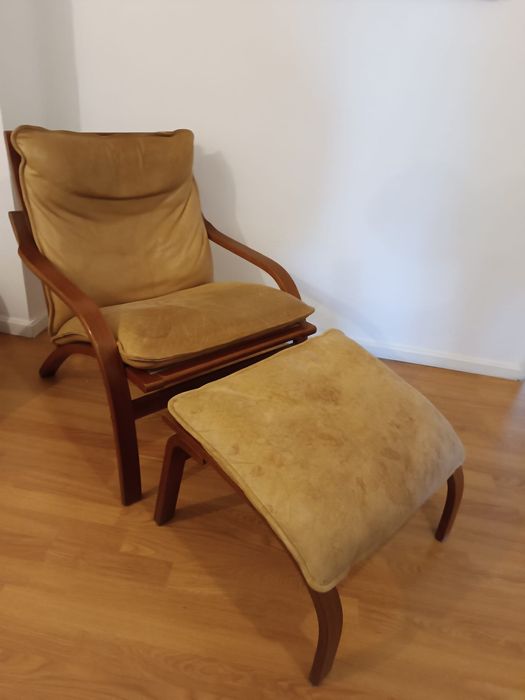 Cadeira lounge dinamarquesa