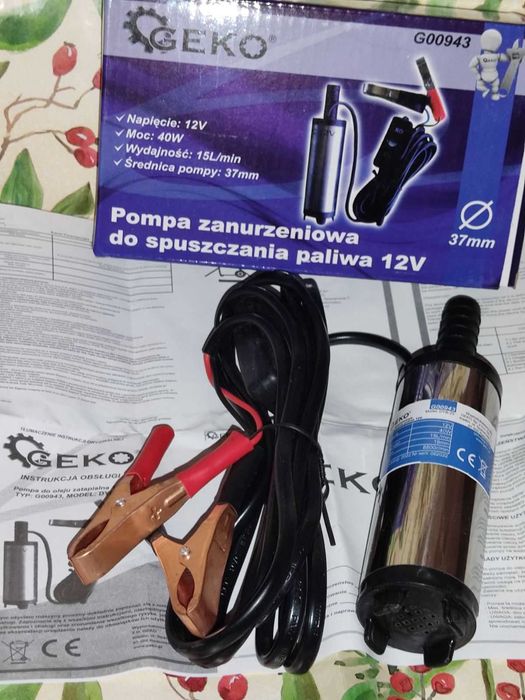 Насос 12в.*24v.перекачки дт.води.топл.Помпа.38/50мм.PL-390грн.нові