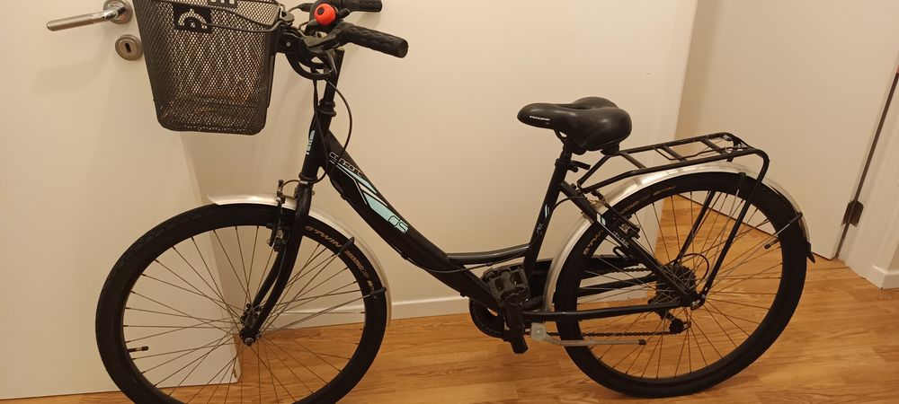 Bicicletas Sra e criança