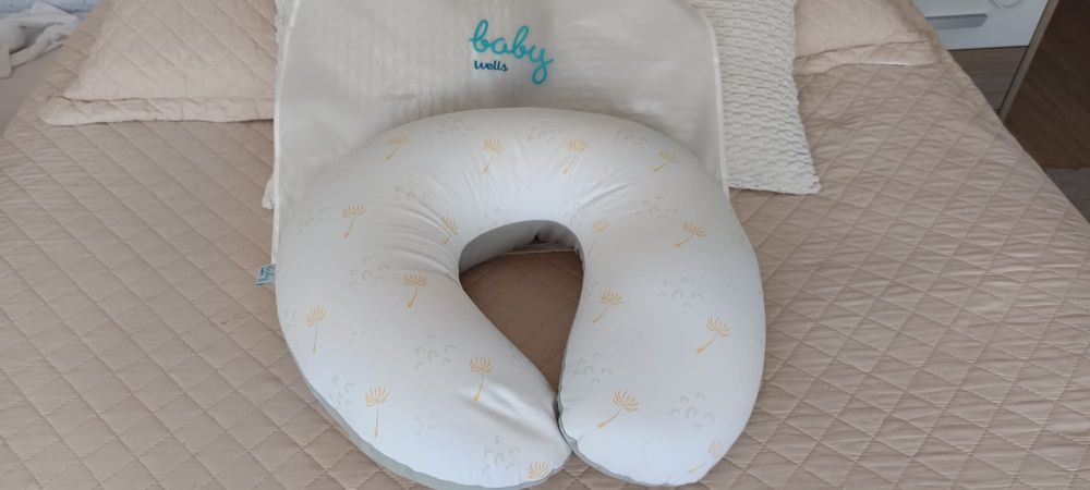 Kit Conforto para Mamã e Bebé – Almofadas e Ninho em Ótimo Estado