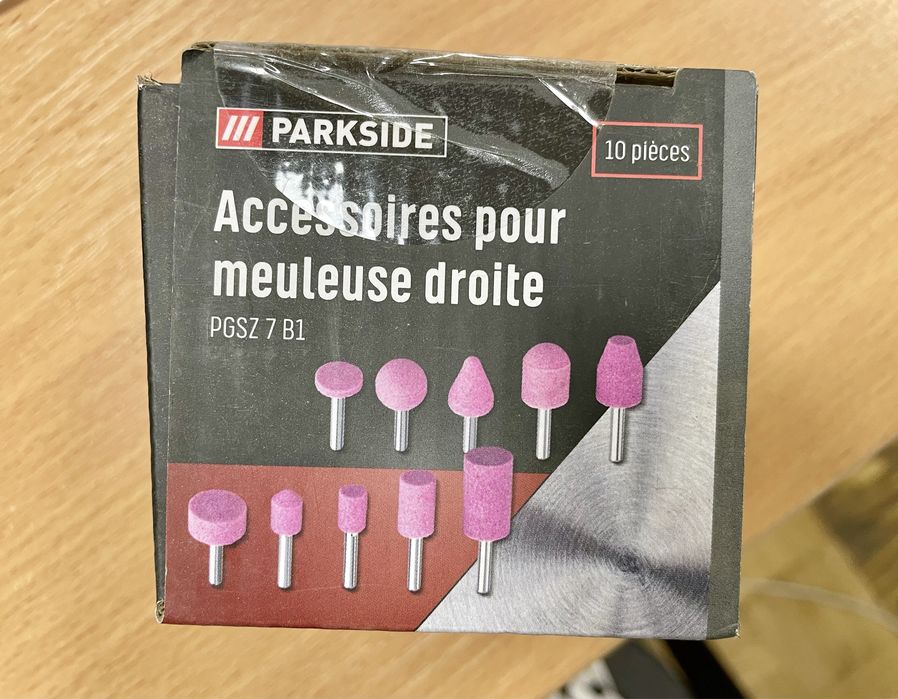 АКЦИЯ! Набор шлифовальных фрез для гравера (набор 10 шт) PARKSIDE