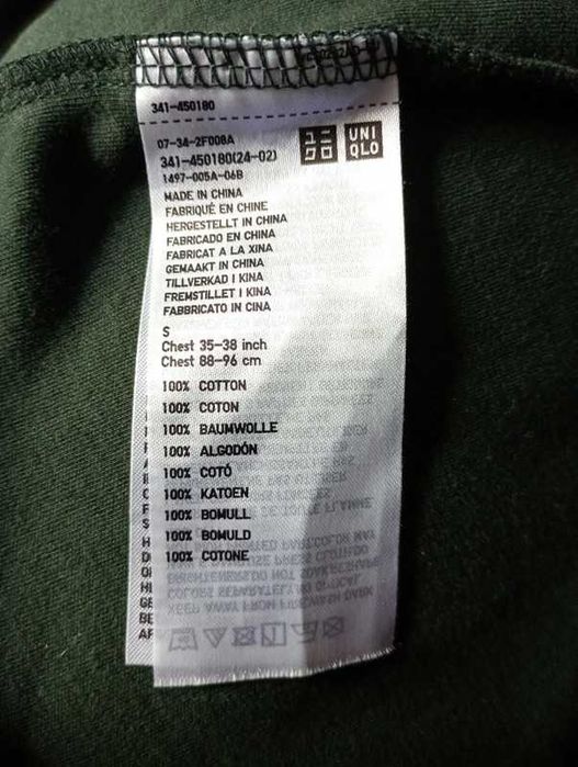 Bawełniany golf Uniqlo