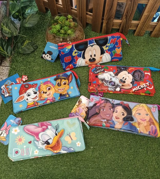 Porta lápis / Estojo Triplo