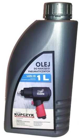Olej do narzędzi pneumatycznych LUX-10 1L Kupczyk Wysyłka