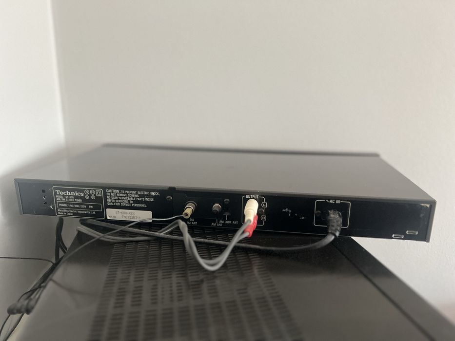 Zestaw audio Technics+kolumny- nie testowany, do przegladu