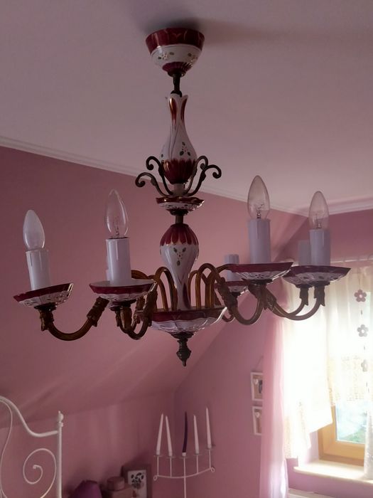 Żyrandol ośmioramienny