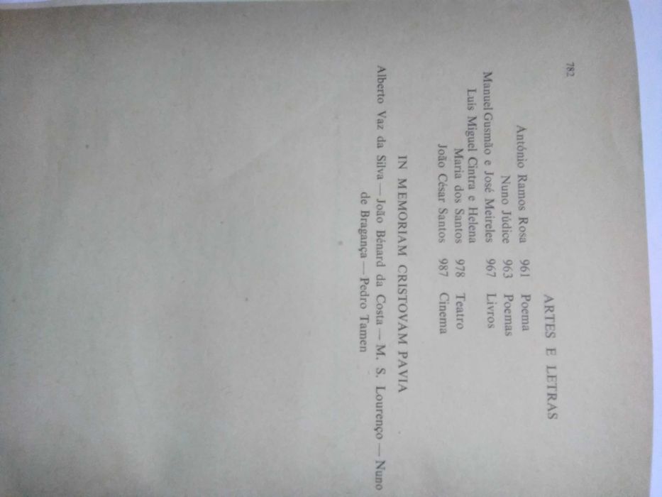 O Tempo e o Modo - revista de pensamento e acção