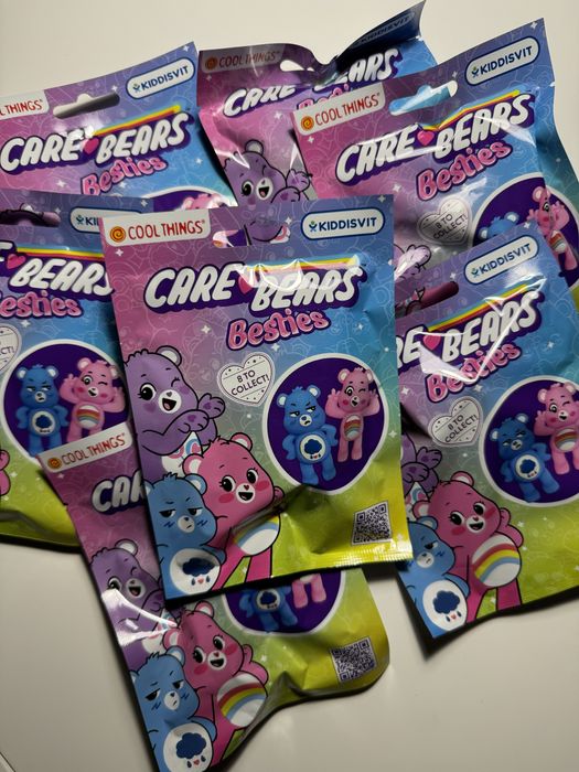 Іграшка-сюрприз Ведмедики Care Bears, ціна за 7 фігурок