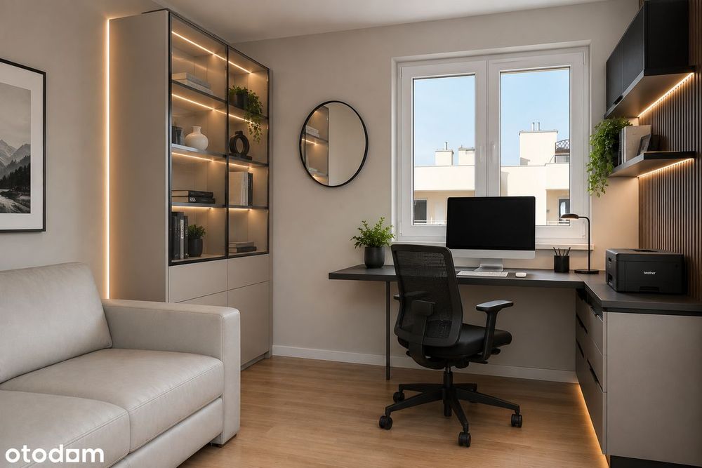 Mieszkanie w apartamentowcu z balkonem i garażem