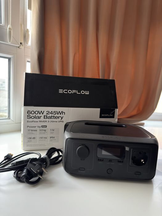 EcoFlow River 3 600W 245Wh