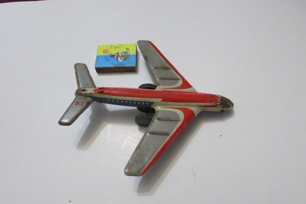 Літак дитячий, металевий з СРСР.