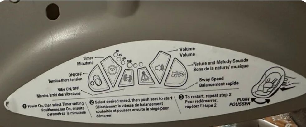 Espreguiçadeira de bebe