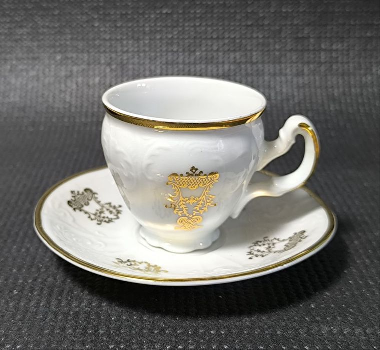 Кофейная пара Bernadotte Чехословакия чашка блюдце фарфор эпожи СССР