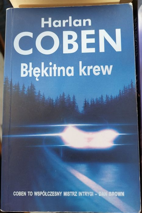 Książki, książka Harlan Coben, Mróz i inni