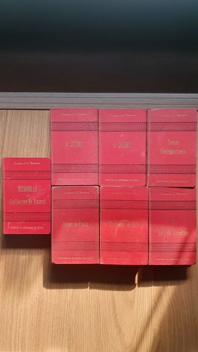 Livros Camilo Castelo Branco antigos