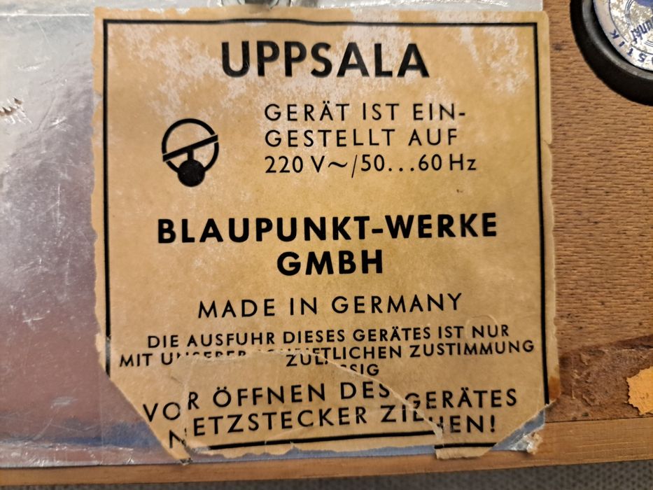 Rádio vintage Blaupunkt  Uppsala
