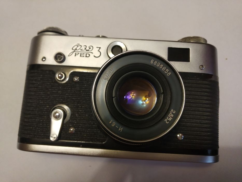 Продам фотоапарат FED 3, в гарному робочому стані. З чохлом