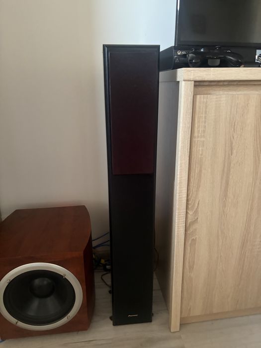 Kino domowe pioneer + subwoofer pureacoustic