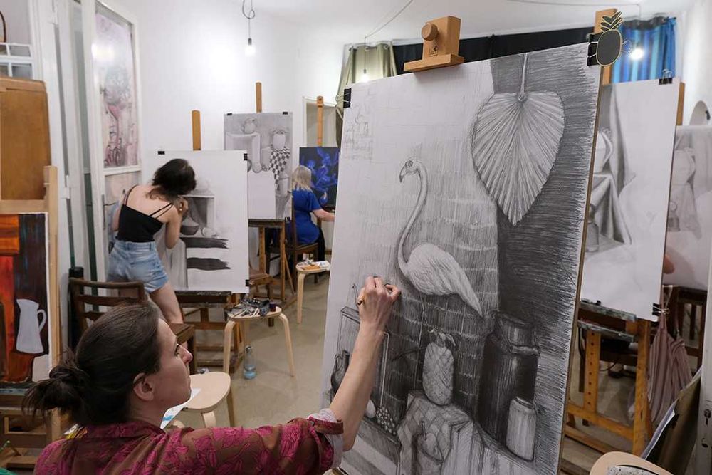 Wakacyjny KURS Rysunku i Malarstwa