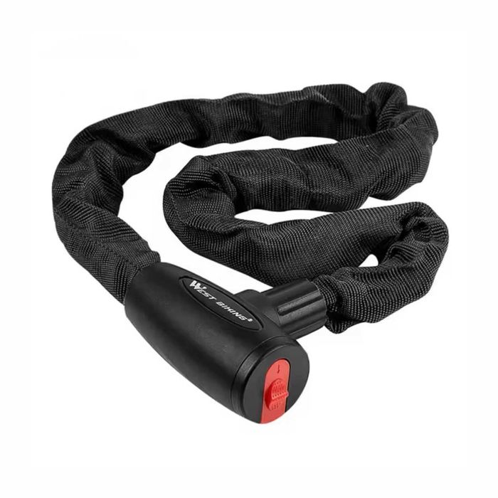 Corrente antifurto moto - cadeado segurança 2 Chaves