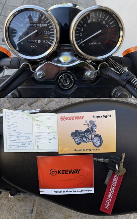 Vendo keeway Superlight 125cc 2000km