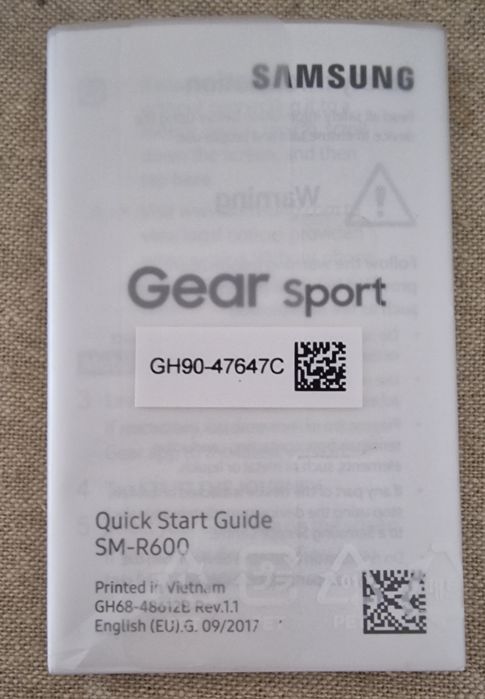 Smartwatch Samsung Gear Sport SM-R600