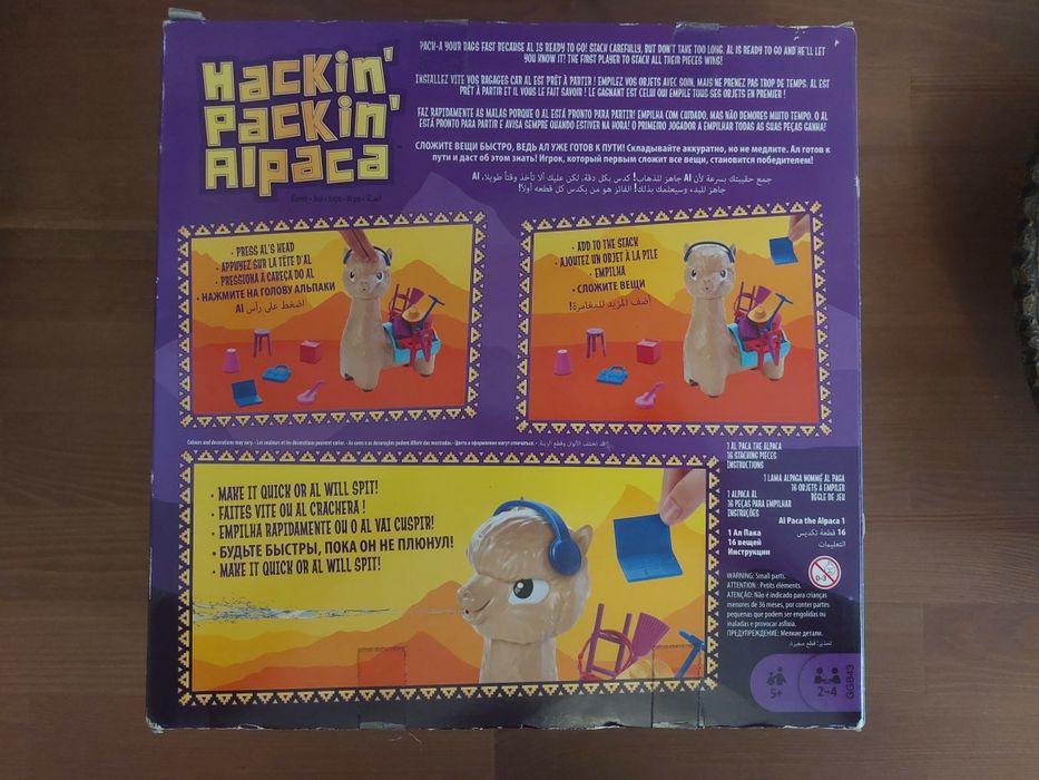 NOVO na CAIXA - Alpaca Apressado da Mattel
