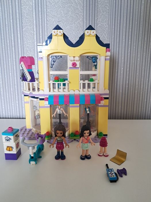 Zestaw klocków lego friends butik Emmy 41427